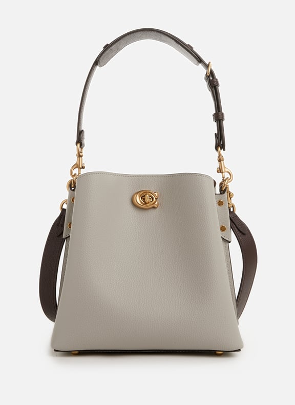 Willow leather bucket bag Grey by COACH COACH Willow leather bucket bag Grey