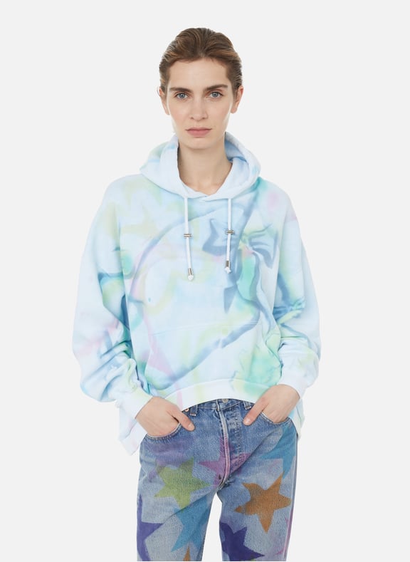 Tie-dye hoodie Blue by COLLINA STRADA COLLINA STRADA Tie-dye hoodie Blue