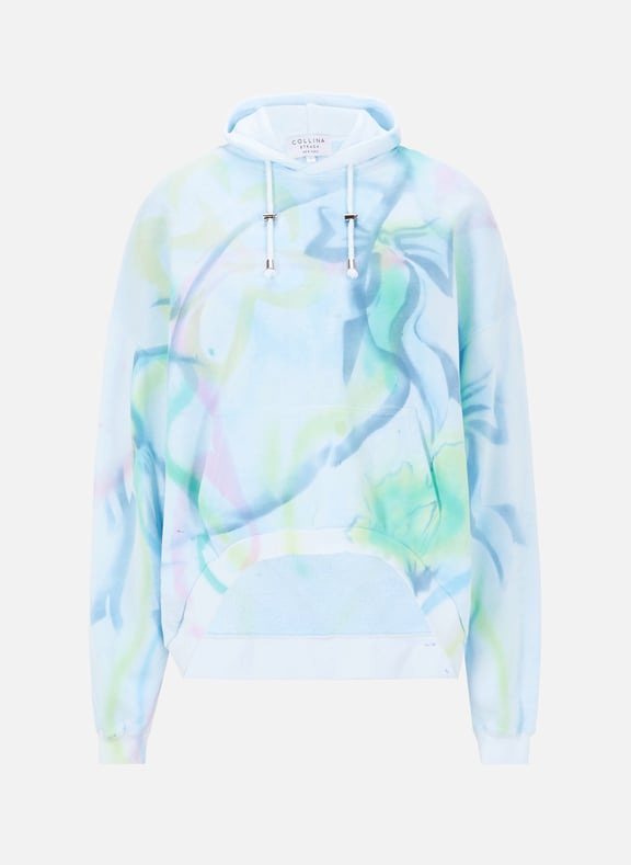 Tie-dye hoodie Blue by COLLINA STRADA COLLINA STRADA Tie-dye hoodie Blue