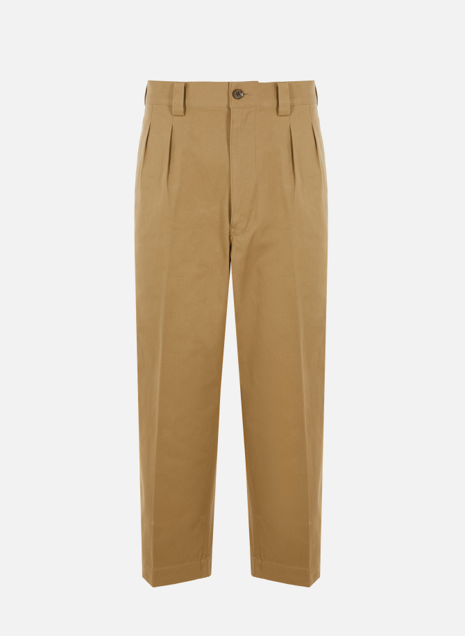 Straight cotton trousers COMME DES GARCONS HOMME