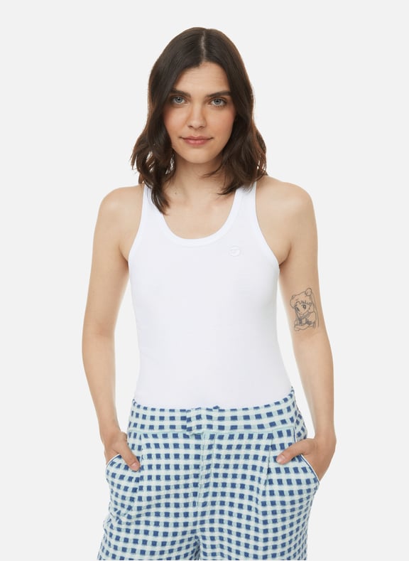 Cotton tank top White by COPERNI COPERNI Cotton tank top White