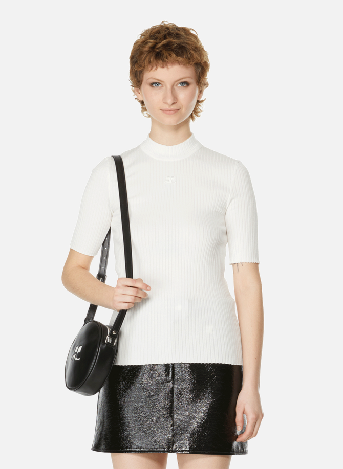 Ribbed knit top COURREGES