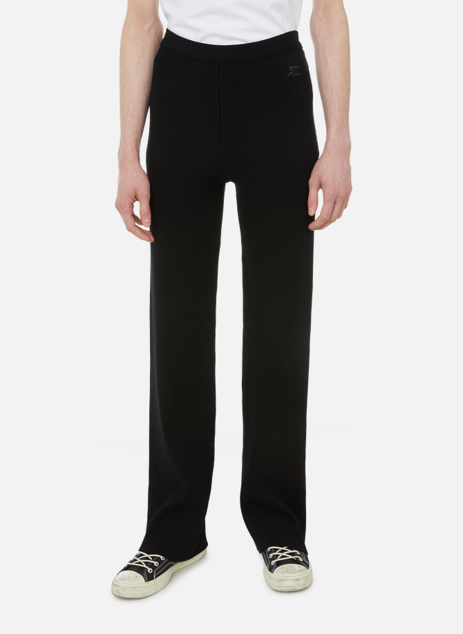 Straight knit trousers COURREGES