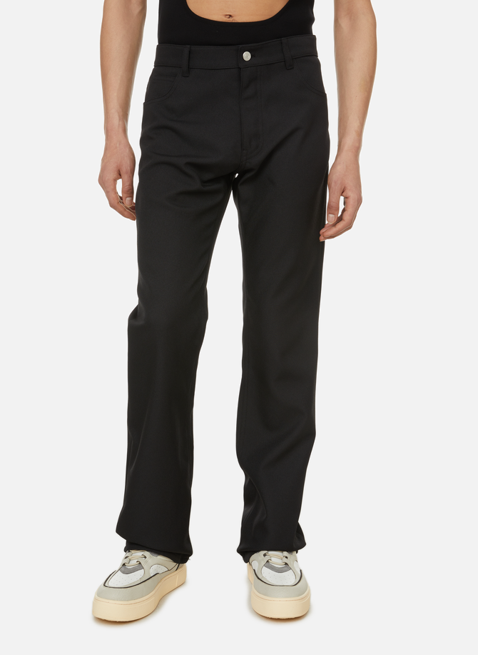 Straight-leg recycled polyester trousers COURREGES