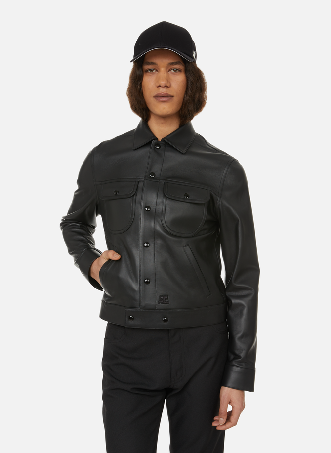 Leather jacket COURREGES