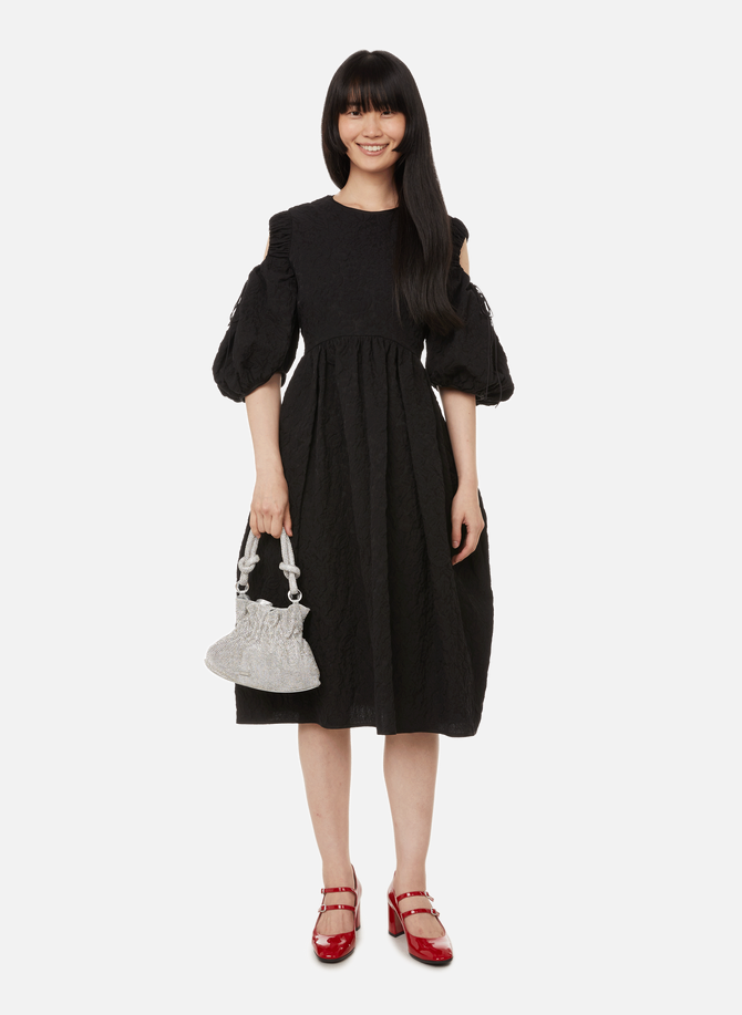 Flared dress with puffed sleeves CECILIE BAHNSEN