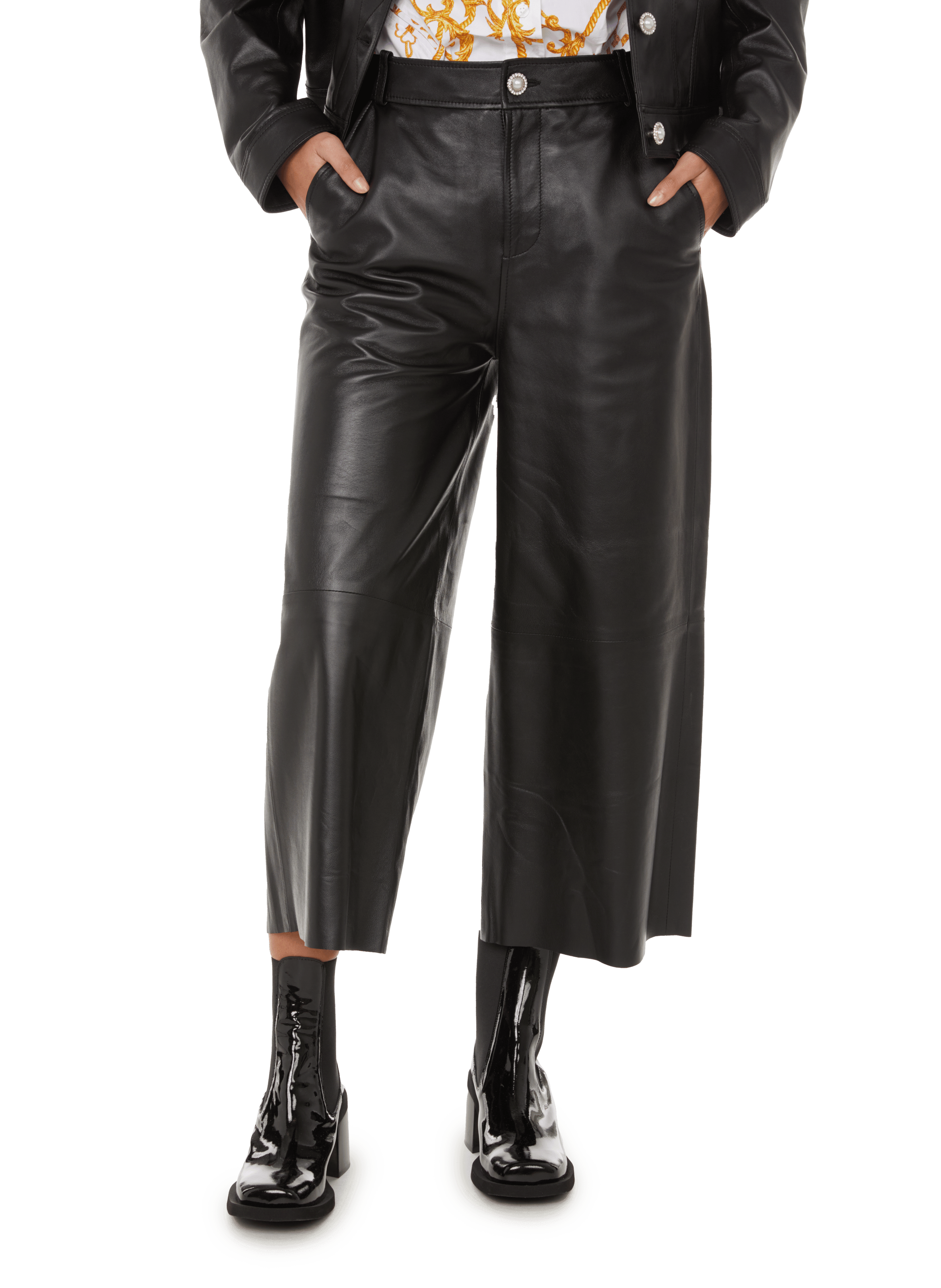 LEATHER TROUSERS - CUSTOMMADE for WOMEN 