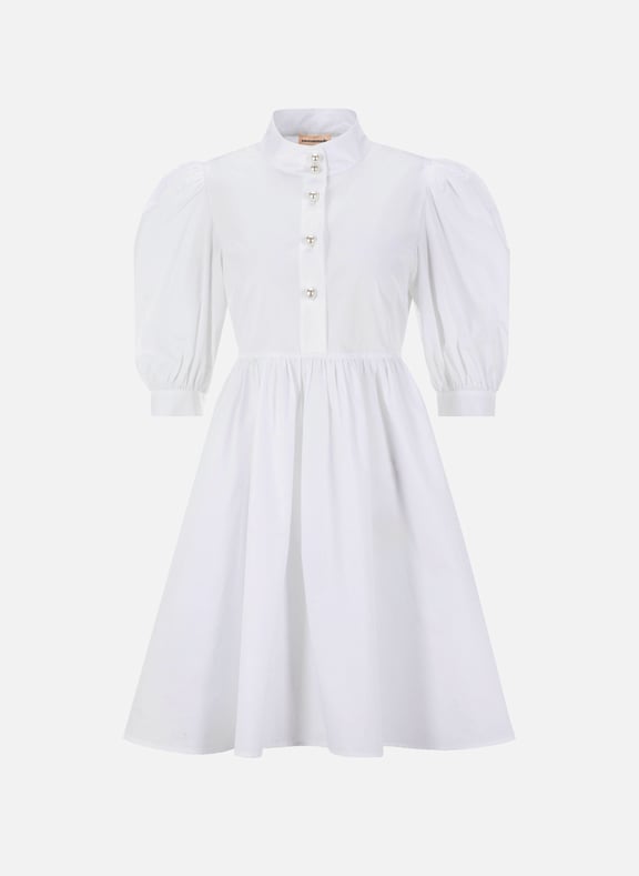 Poplin dress White by CUSTOMMADE CUSTOMMADE Poplin dress White