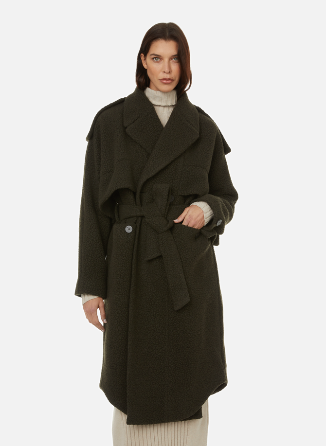 Wool-blend coat DAWEI
