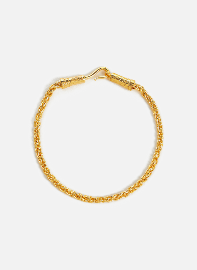 Hanun gold vermeil and silver bracelet DEAR LETTERMAN