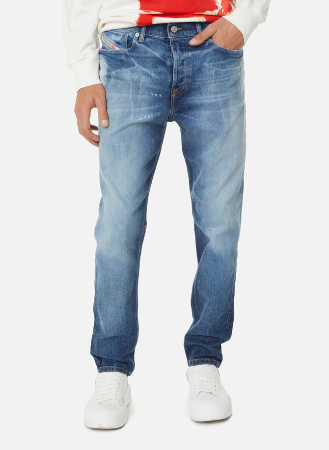 Straight-cut cotton-blend jeans  DIESEL