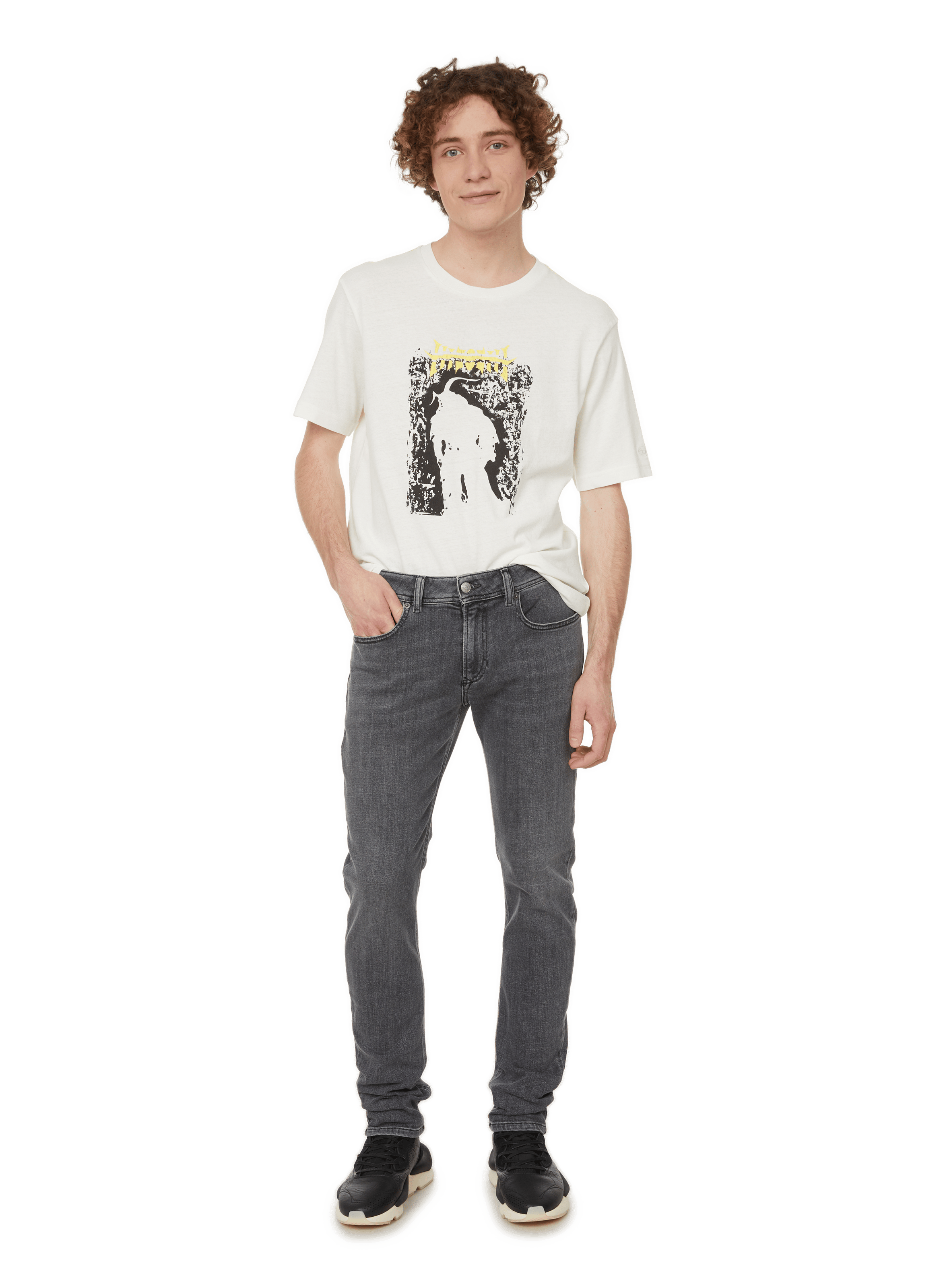 STRAIGHTCUT COTTON JEANS DIESEL for MEN