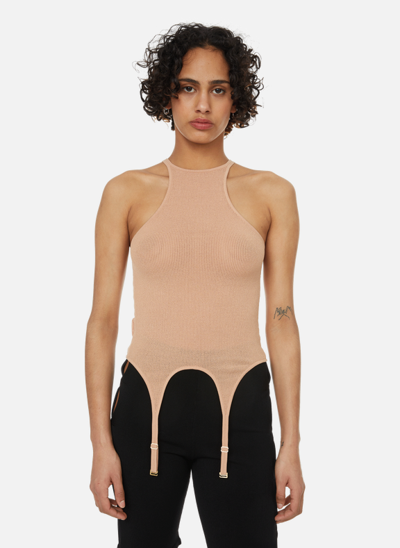 VISCOSE KNIT TOP - DION LEE for WOMEN 