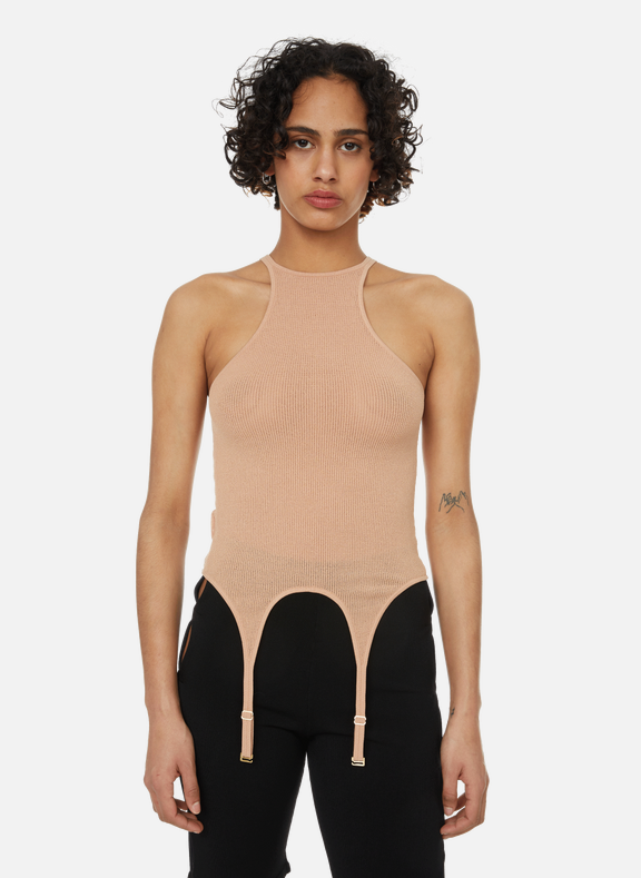 VISCOSE KNIT TOP - DION LEE for WOMEN 