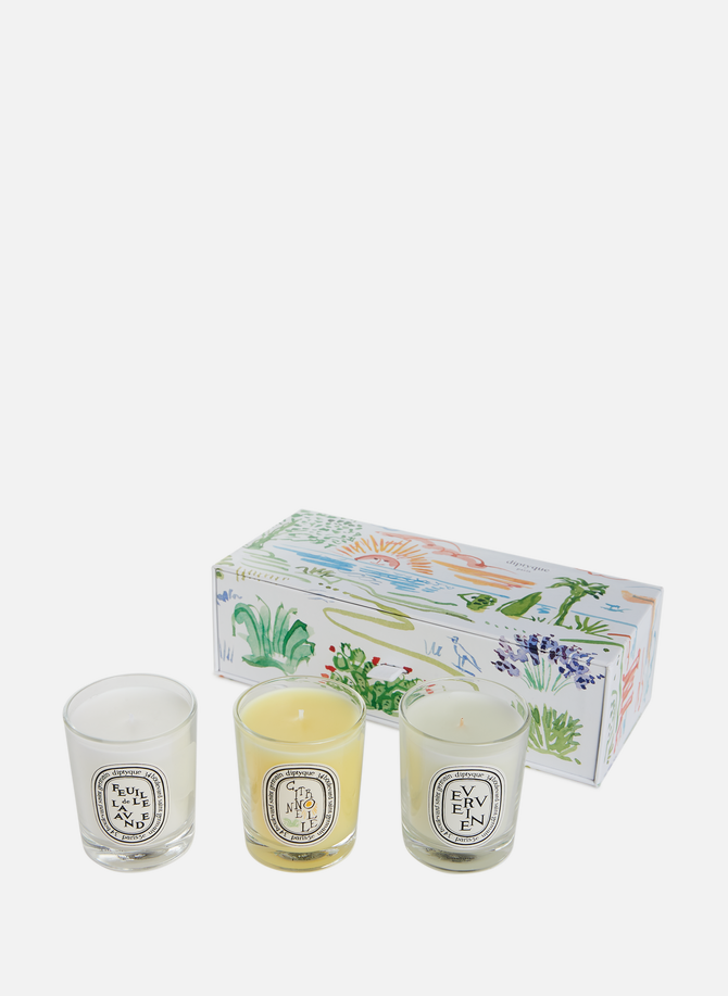 Limited edition set of three candles DIPTYQUE