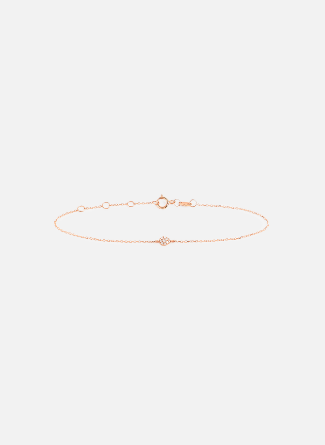 Pear-shaped diamond bracelet DJULA