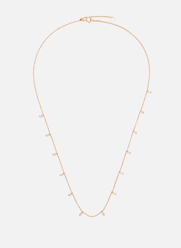 Multi-Tassel necklace Golden by DJULA DJULA Multi-Tassel necklace Golden