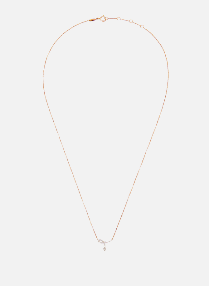 Diamond and gold necklace DJULA