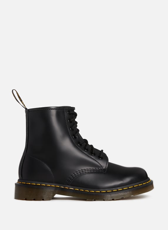 Black 1460 leather boots