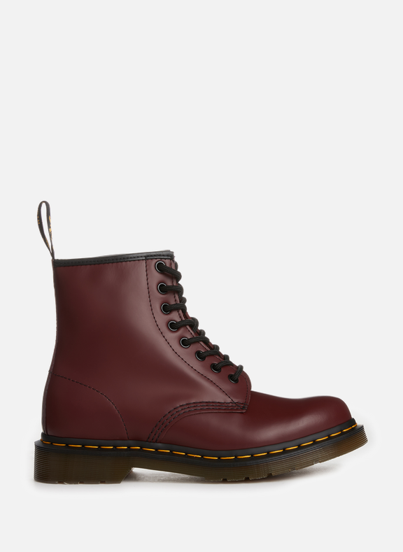 DR. MARTENS 1460 leather boots Red