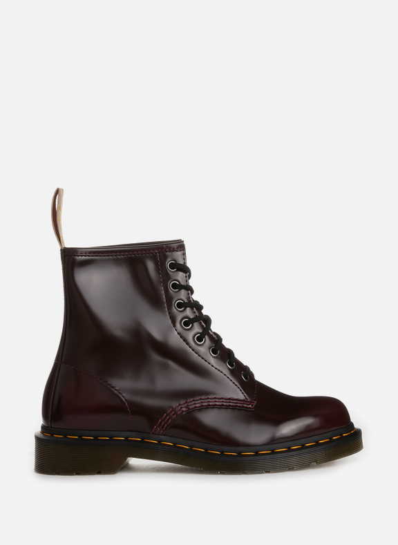 DR. MARTENS 1460 vegan leather boots Red
