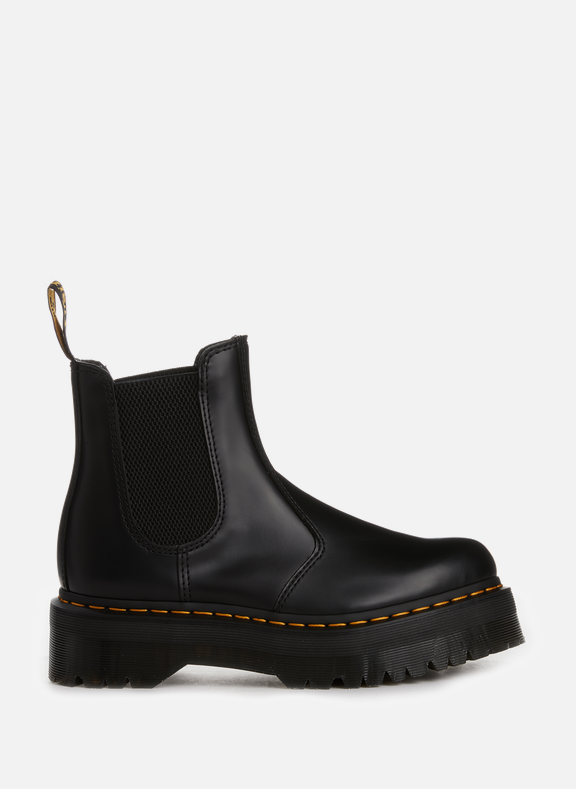 DR. MARTENS 2976 Quad leather boots  Black