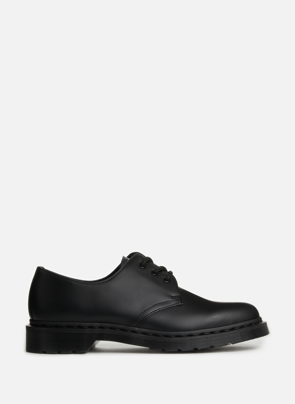 DR. MARTENS 1461 Mono leather derby shoes Black
