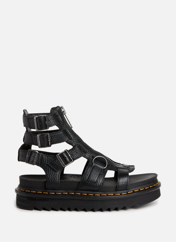 OLSON LEATHER SANDALS DR. MARTENS for WOMEN Printemps