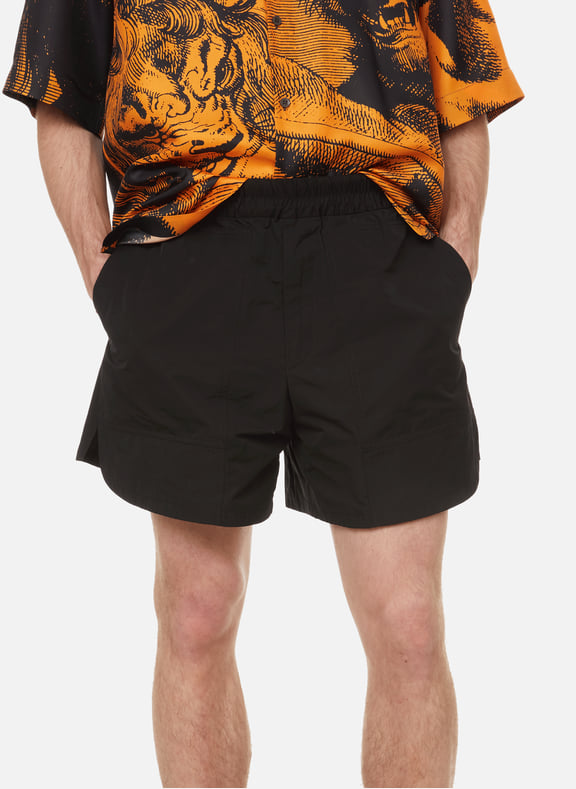 Pooles straight-cut shorts Black by DRIES VAN NOTEN DRIES VAN NOTEN Pooles straight-cut shorts Black