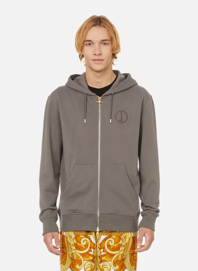 Hoodie with embroidered logo DUNHILL