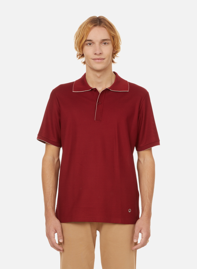 Polo shirt with a wide collar DUNHILL