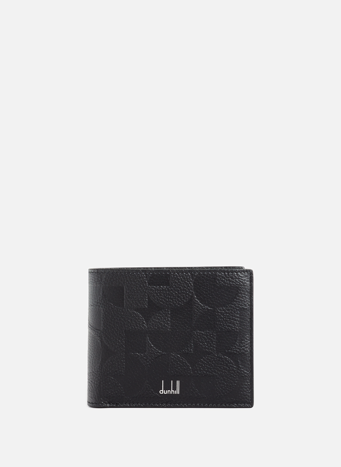 Embossed leather wallet DUNHILL