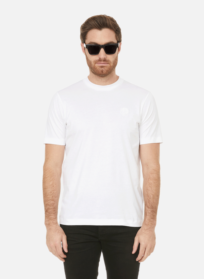 T-shirt with embroidered logo DUNHILL
