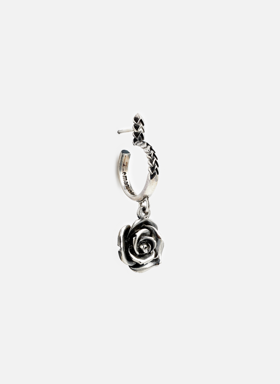 EMANUELE BICOCCHI Rose silver earring Silver