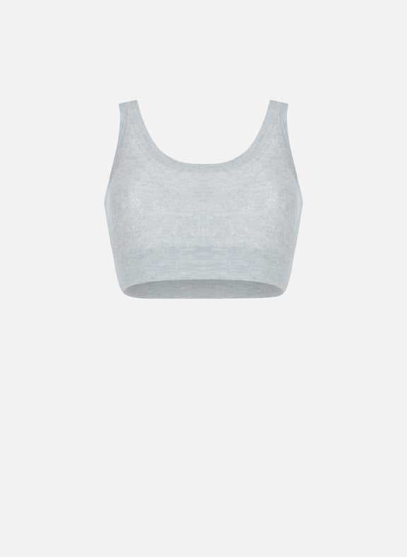 Marcelino wool and cashmere bra Grey by ERES ERES Marcelino wool and cashmere bra Grey