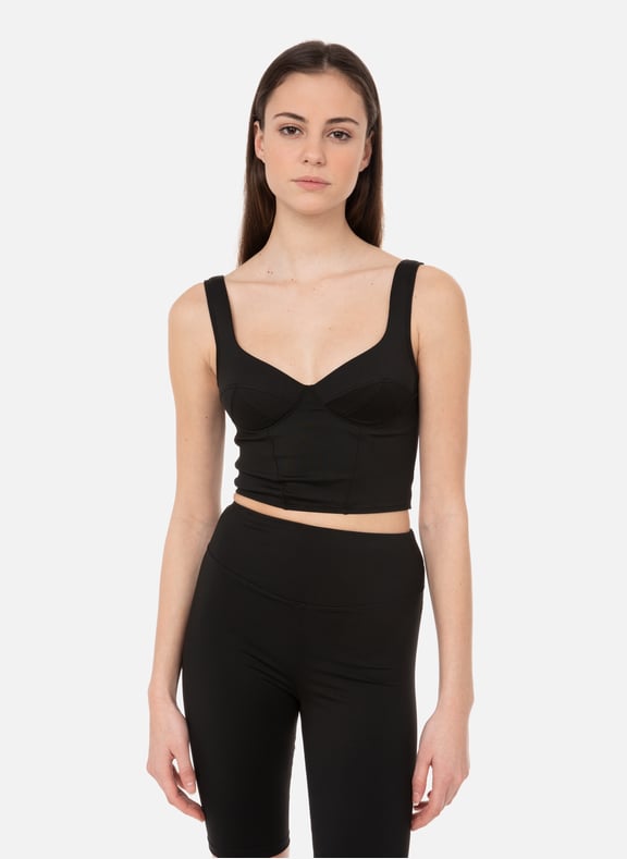 Jade bra top Black by ERNEST LEOTY ERNEST LEOTY Jade bra top Black