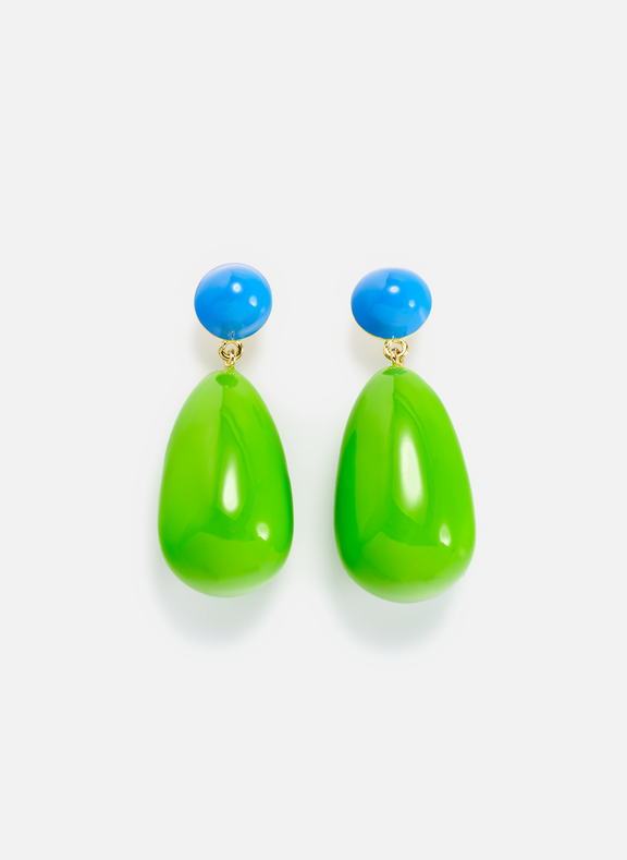 ESHVI Pendant earrings Green