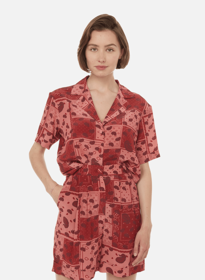 Silk paisley-print shirt ETRE CECILE