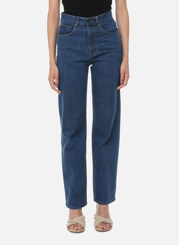 Cotton denim mom jeans Blue by ETRE CECILE ETRE CECILE Cotton denim mom jeans Blue