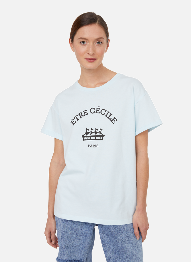Cotton logo T-shirt ETRE CECILE