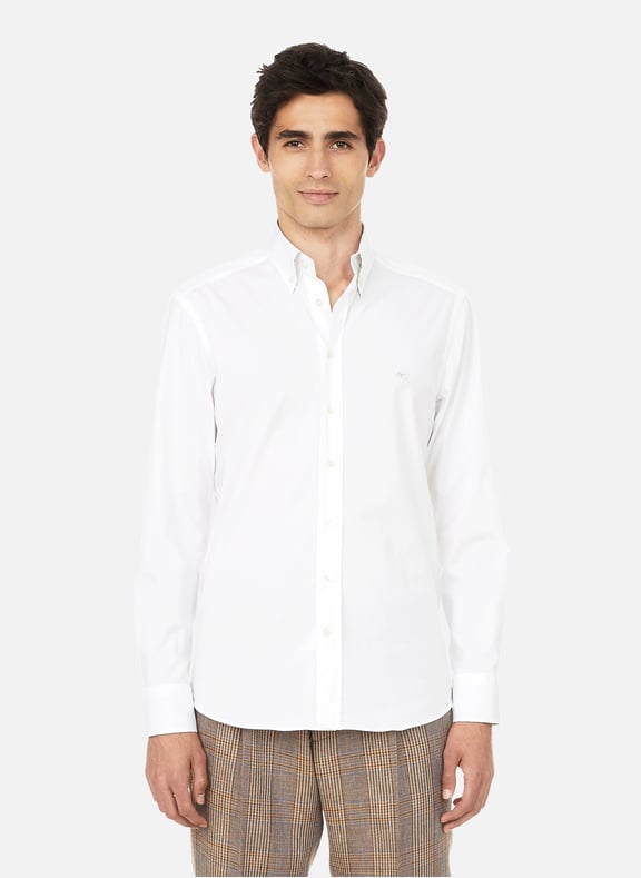 Cotton shirt White by ETRO ETRO Cotton shirt White