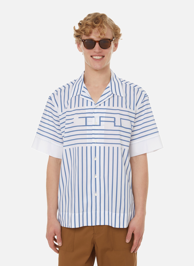 Striped cotton poplin shirt ETRO