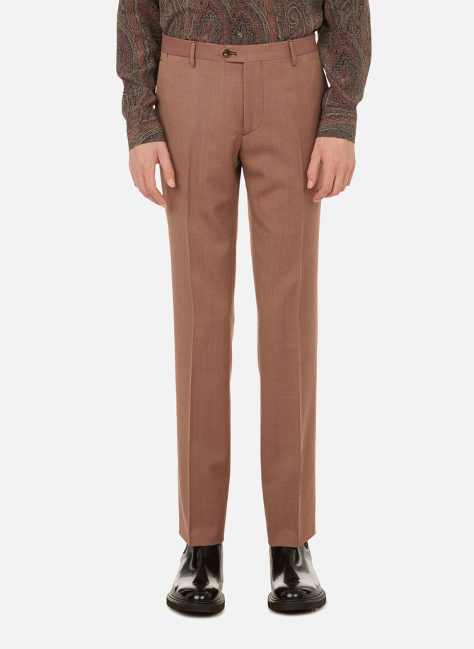 Wool-blend suit trousers ETRO