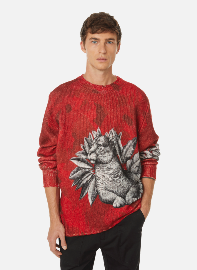 Jumper with tiger intarsia pattern ETRO