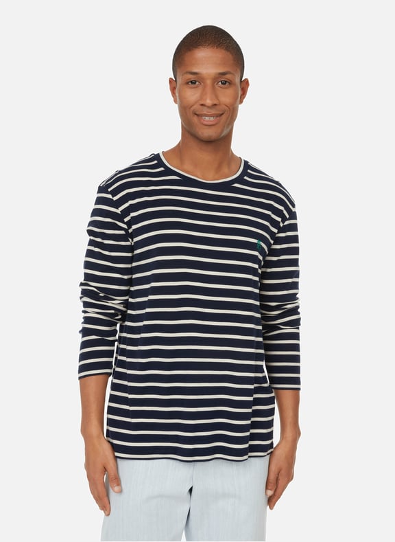 Long-sleeved cotton T-shirt Blue by ETRO ETRO Long-sleeved cotton T-shirt Blue