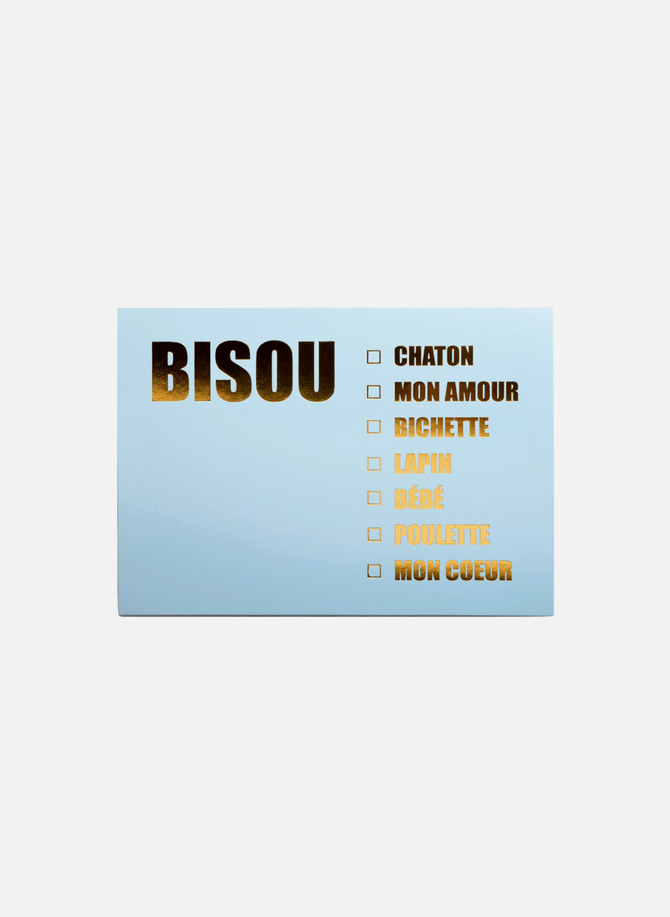 ?Bisous? card FELICIE AUSSI