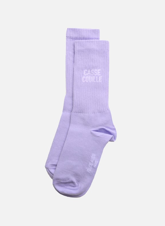 Casse couilles socks Purple by FELICIE AUSSI FELICIE AUSSI Casse couilles socks Purple