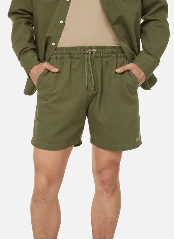 Organic cotton shorts Green by FORÉT FORÉT Organic cotton shorts Green