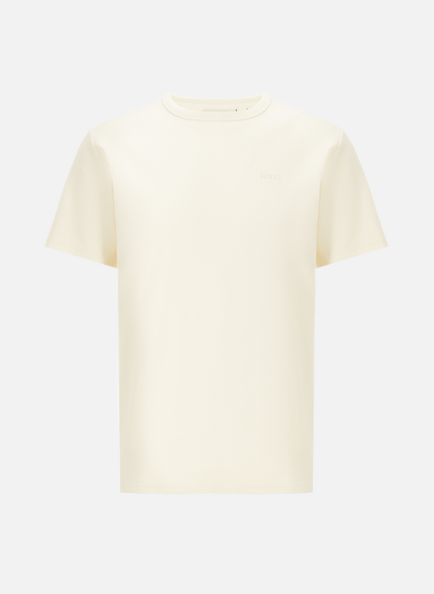 T-shirt texturé en coton biologique BeigeFORÉT 