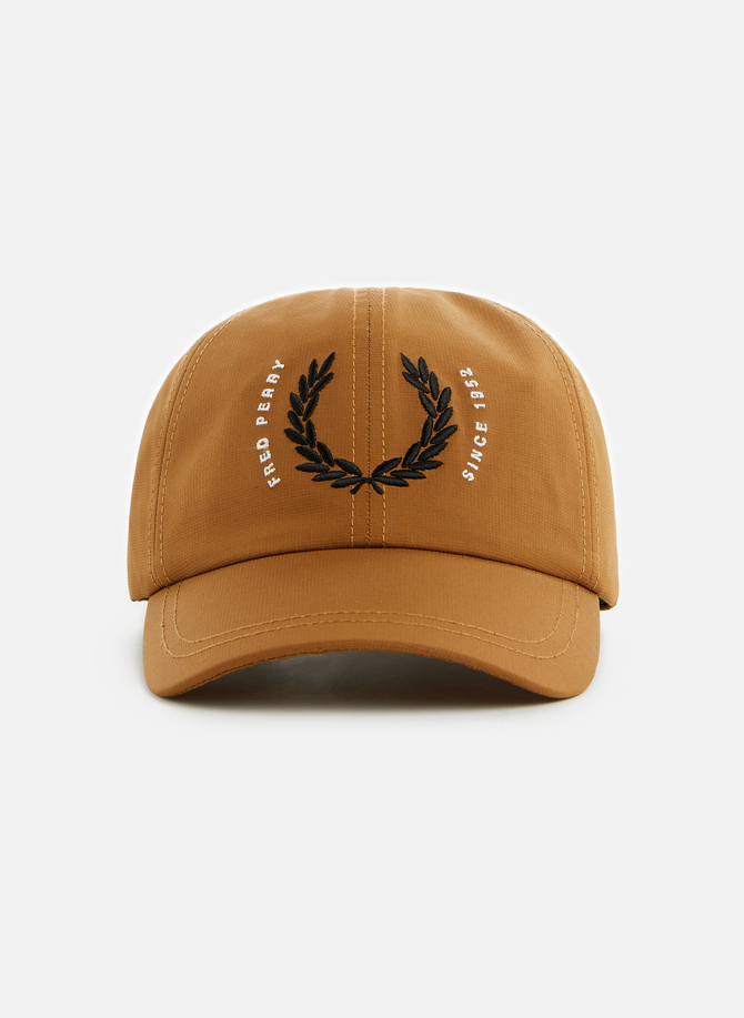 Cotton-blend logo baseball cap FRED PERRY